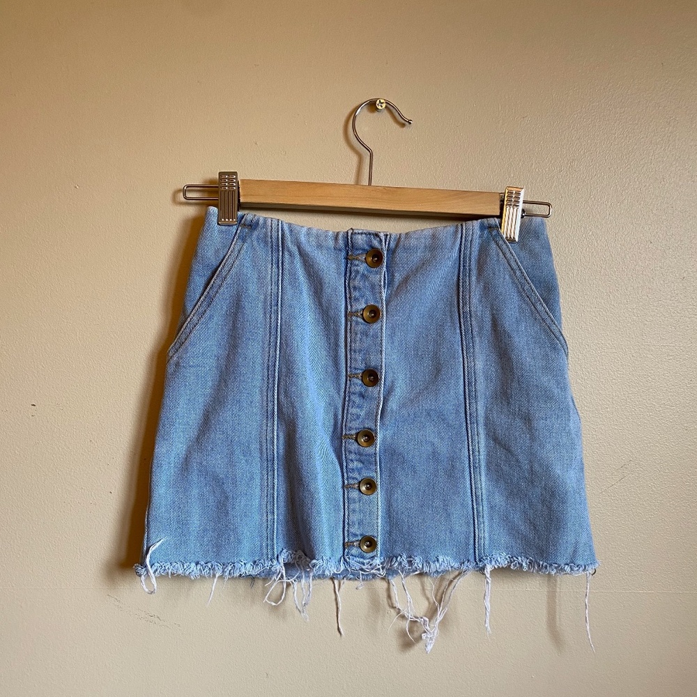 Forever 21 Jean Skirt